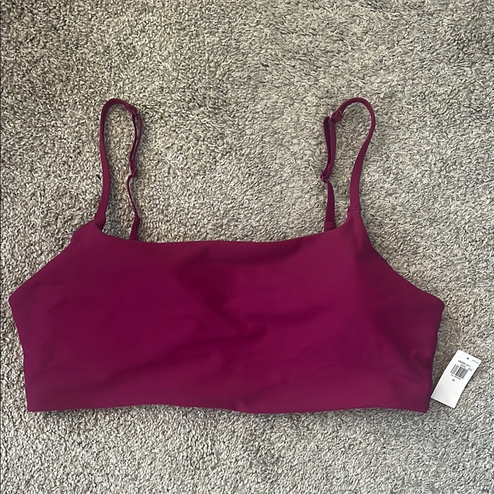 NWT Old Navy Rich Purple Sports Bra